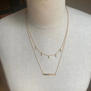 Layered Gold Necklace​​​​​​​​​​